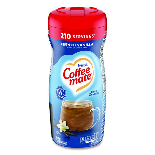 French Vanilla Powdered Creamer, 15 oz. Canister
