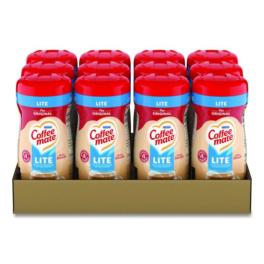 Powdered Creamer, Original Lite, 11 oz Canister, 12/Carton