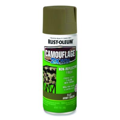RST279176 PAINT,SPRAY,12OZ,ARMY GN