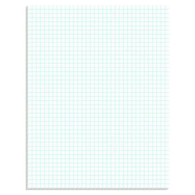 TOP22000 PAD,QUADRILLE,4SQ,8.5X11