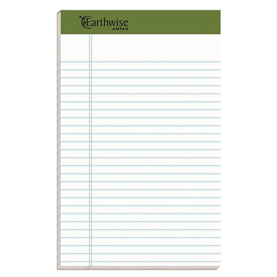 TOP20152 PAD,RCYL,1DZ/PK,5X8,WHT