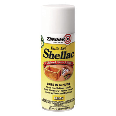 RST408 PAINT,ZIN CLR SHELLAC,WH