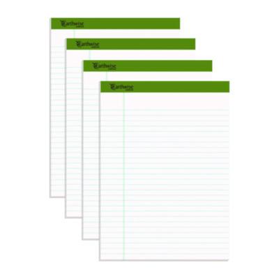 TOP40102 PAD,ENVIRTECH LTR 4PD,WHT