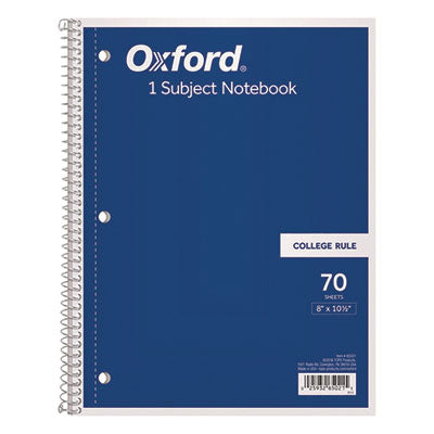 TOP65021 NOTEBOOK,1SUB,CLGE RLE,WH
