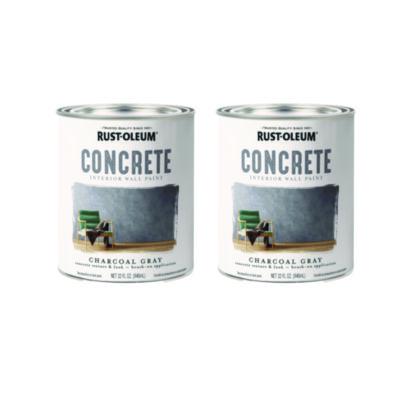 RST379906 PAINT,CONCRT CHAR,2QT,GY