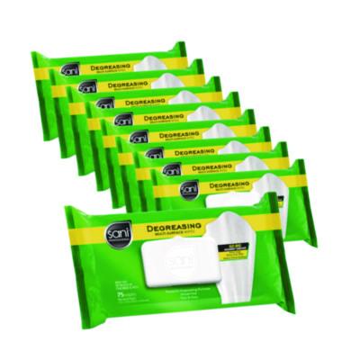 NICA12345 DEGREASER,SFCE WIPES,9-75