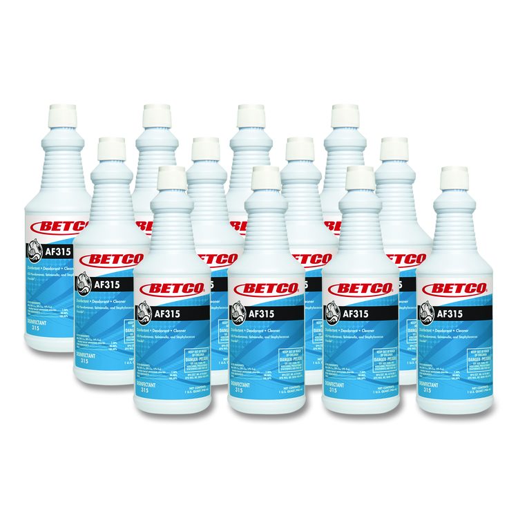 AF315 Disinfectant Cleaner, Citrus Floral Scent, 32 oz Bottle (Each)
