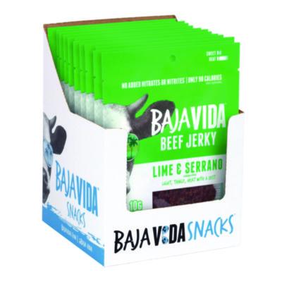 GRR22002307 FOOD,JERKY LIME,12CT