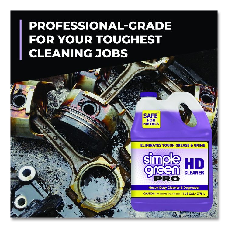 Pro HD Heavy-Duty Cleaner, 1 gal Bottle, 4/Carton