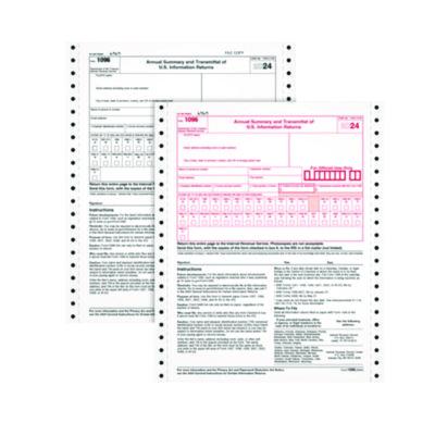 TOP2202 FORM,1096,2 PART,10 ST/PK