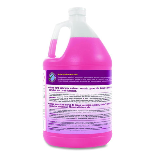 Clean Building Bathroom Cleaner Concentrate, Unscented, 1gal Bottle