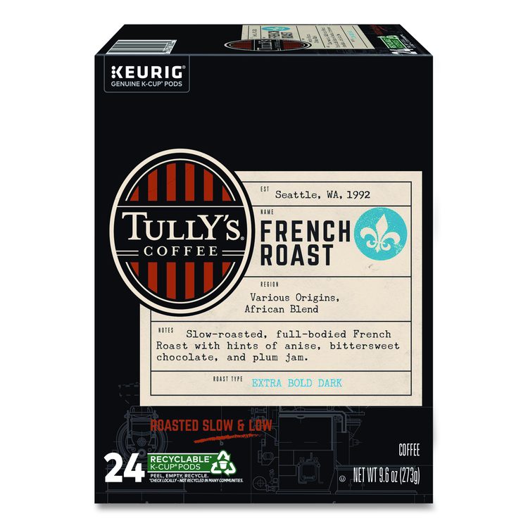 French Roast Coffee K-Cups, 24/Box