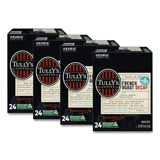 French Roast Decaf Coffee K-Cups, 96/Carton