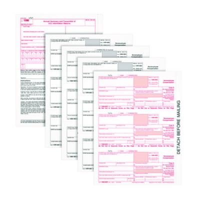 TOP22993NEC FORM,5 PT FORMS,50/PK,WH