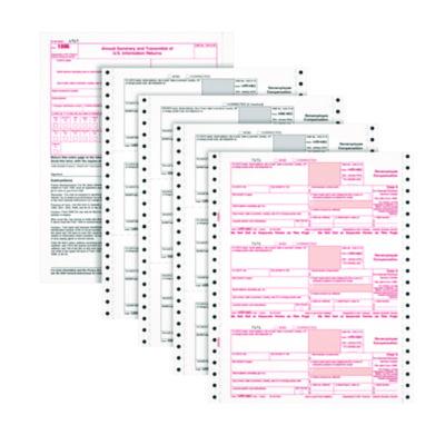 TOP2299NEC FORM,1099-NEC,24/PK,WH