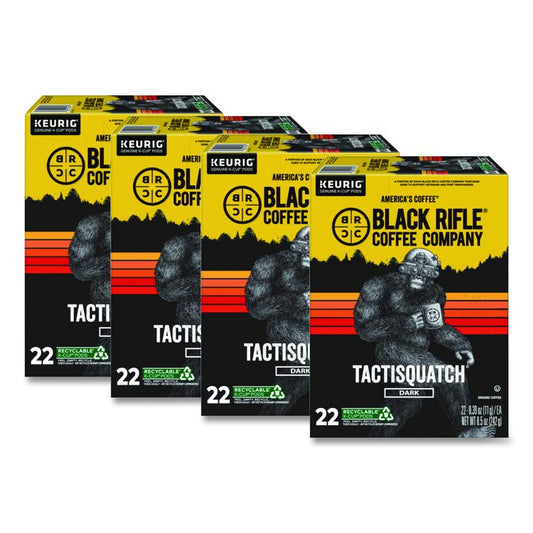 Tactisquatch Coffee K-Cups, 88/Carton