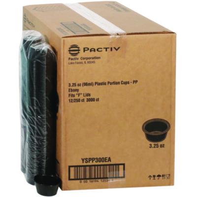 PCTYSPP300EA CUP,3000-3.25Z.PORTION,BK
