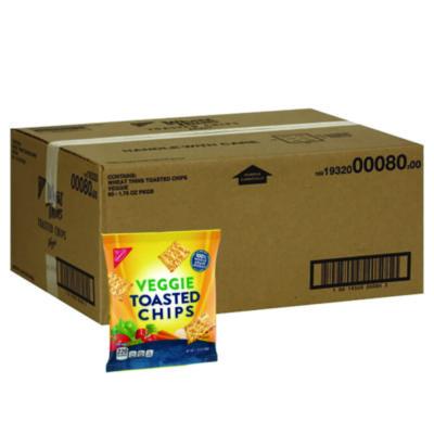 CDB00080 FOOD,WHT THINS VEGGIE,60