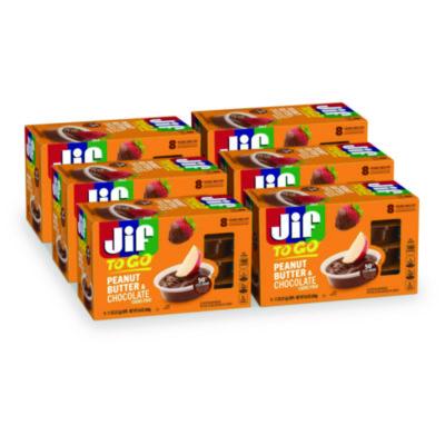 SMU35614 FOOD,JIF PB CHOCO CUP 6PK