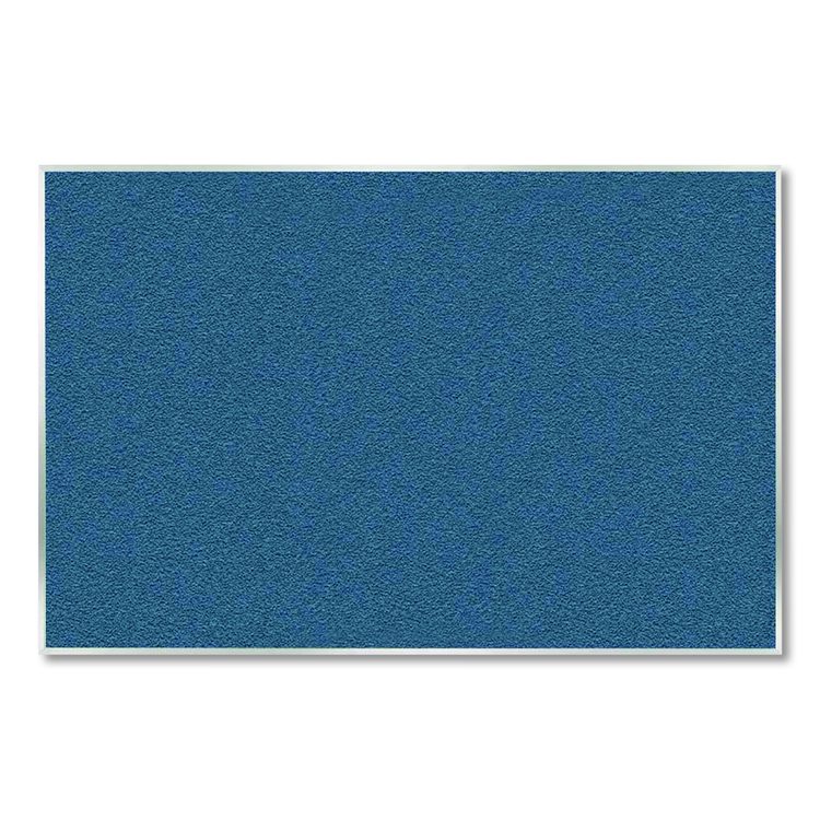 Vinyl Bulletin Board with Aluminum Frame, 87.91" x 48.5", Ocean Surface, Satin Aluminum Frame