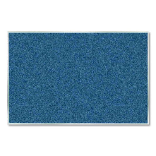 Vinyl Bulletin Board with Aluminum Frame, 87.91" x 48.5", Ocean Surface, Satin Aluminum Frame