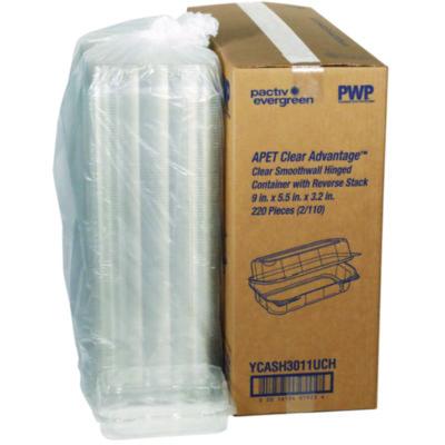 PCTYCASH3011UCH CONTAINER,9X5.5X3,220,CLR