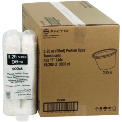 PCTYS300A CUP,3000-3.25OZ,PORTN,TR