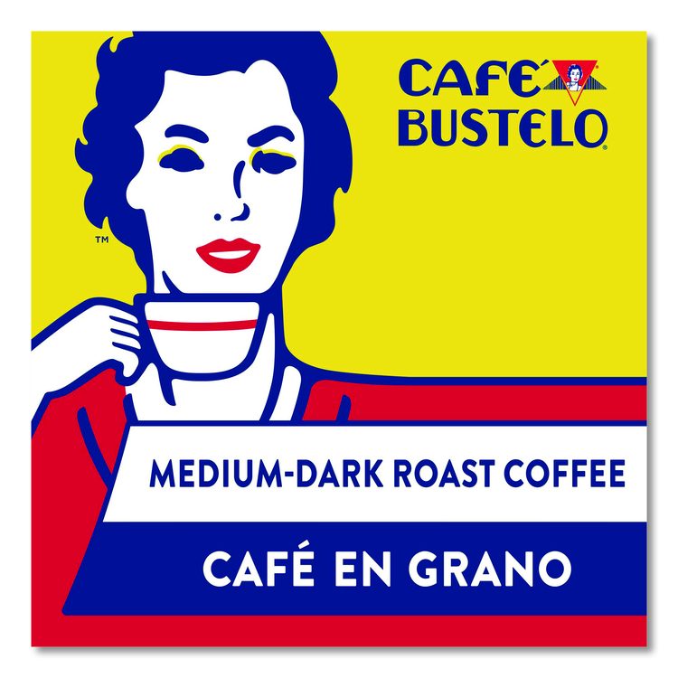 Cafe Bustelo Whole Bean Coffee, Espresso, 32 oz Bag (Each)