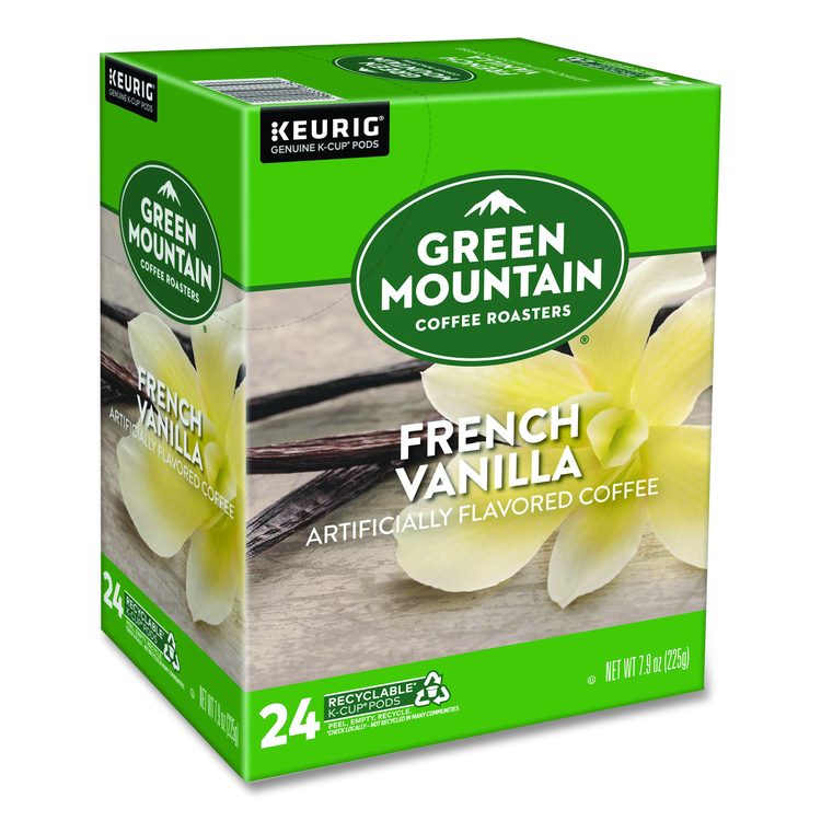 French Vanilla Coffee K-Cup Pods, 96/Carton