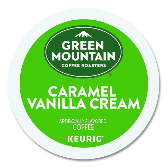 Caramel Vanilla Cream Coffee K-Cups, 96/Carton