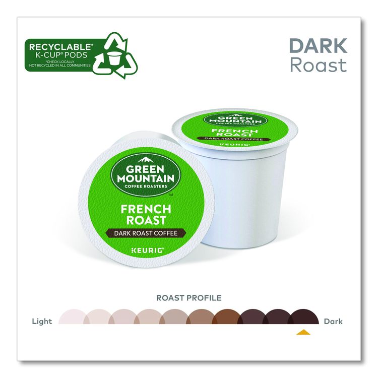 French Roast Coffee K-Cups, 24/Box