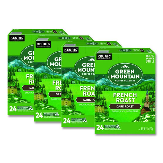 French Roast Coffee K-Cups, 96/Carton