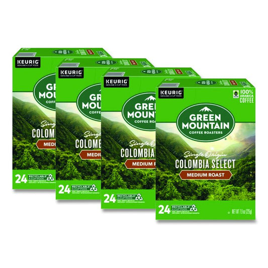 Colombian Fair Trade Select Coffee K-Cups, 96/Carton