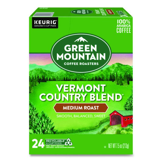 Vermont Country Blend Coffee K-Cups, 24/Box