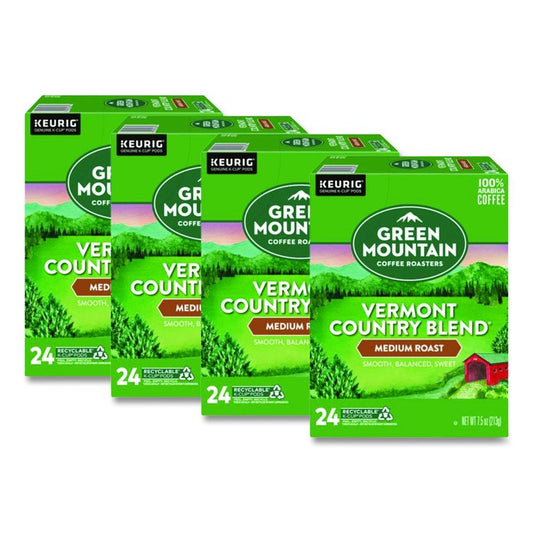 Vermont Country Blend Coffee K-Cups, 96/Carton