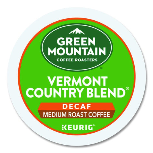 Vermont Country Blend Decaf Coffee K-Cups, 24/Box