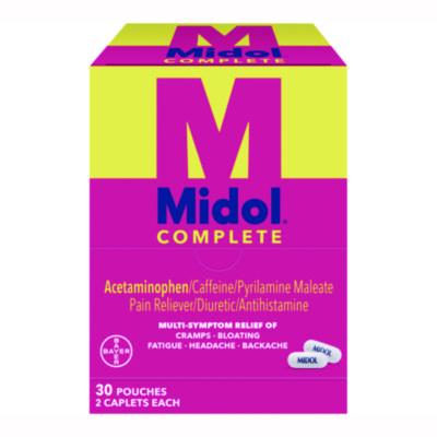 PFY64458 REFILL,MIDOL,30CT,BOX