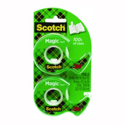 MMM70005148088 TAPE,3/4"X600", 2/PK