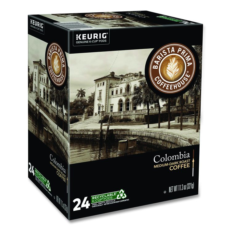 Colombia K-Cups Coffee Pack, 96/Carton