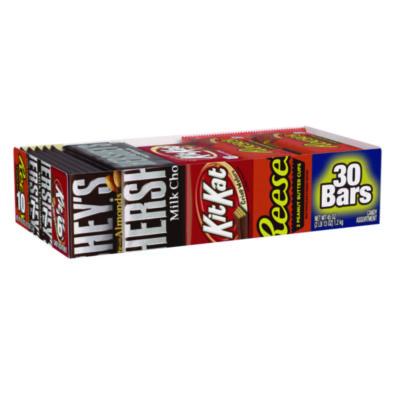 HRS20650 CANDY,ASST BARS,45OZ