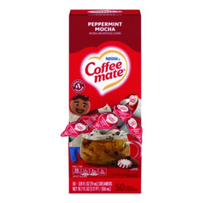 NES76060 CREAMER,PEPRMNT MCHA,50BX