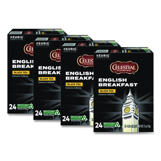 English Breakfast Black Tea K-Cups, 96/Carton