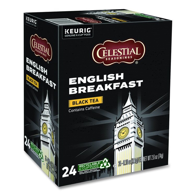 English Breakfast Black Tea K-Cups, 24/Box