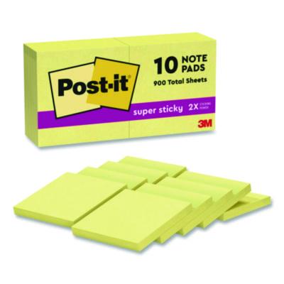 MMM65410SSCY NOTE,POST-IT,3X3,CRY,10PK