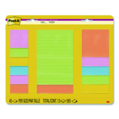 MMM462313SSAU NOTE,STICKY, ASST,13/PK