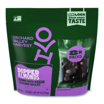 OVHJOH36537 FOOD,CHOC/ALM,1OZ,8CT