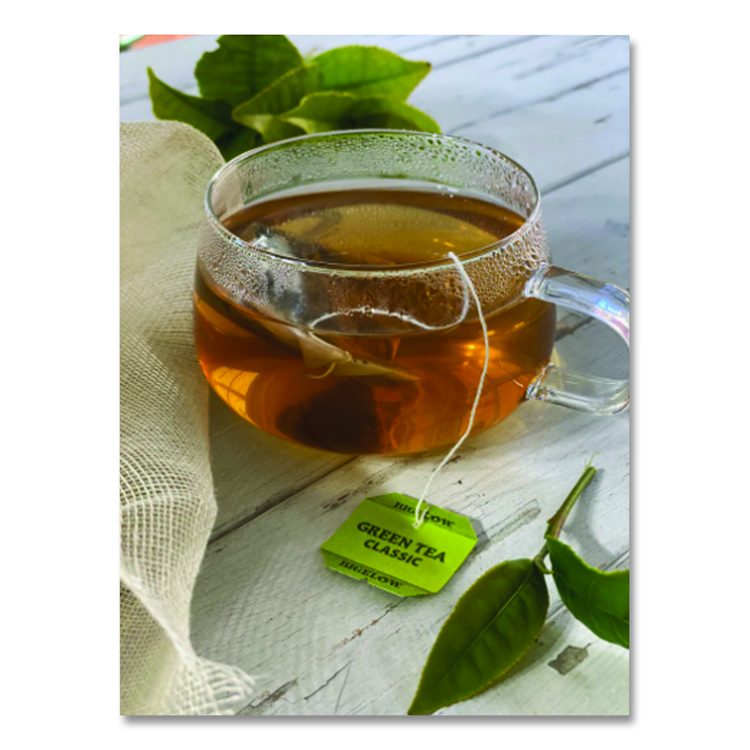 Single Flavor Tea, Green, 28 Bags/Box