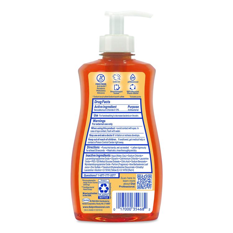 Antibacterial Defense Gold Hand Soap, Original Scent, 11 oz Pump Bottle (Each)