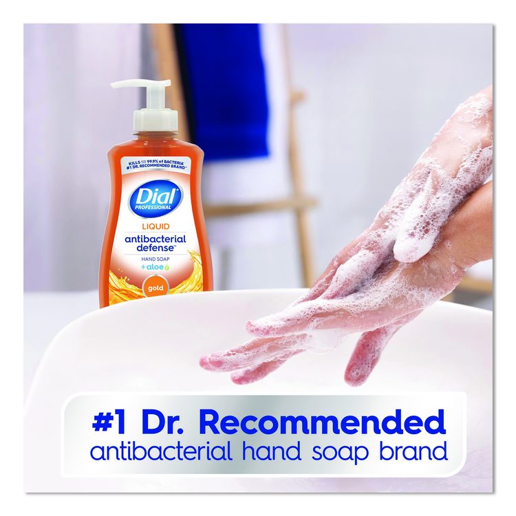 Antibacterial Defense Gold Hand Soap, Original Scent, 11 oz Pump Bottle (Each)