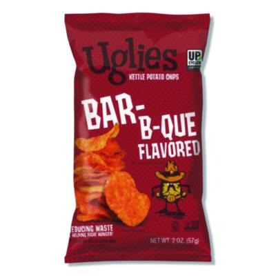 UGLDFN26103 FOOD,BBQ KETTLE CHIPS,24